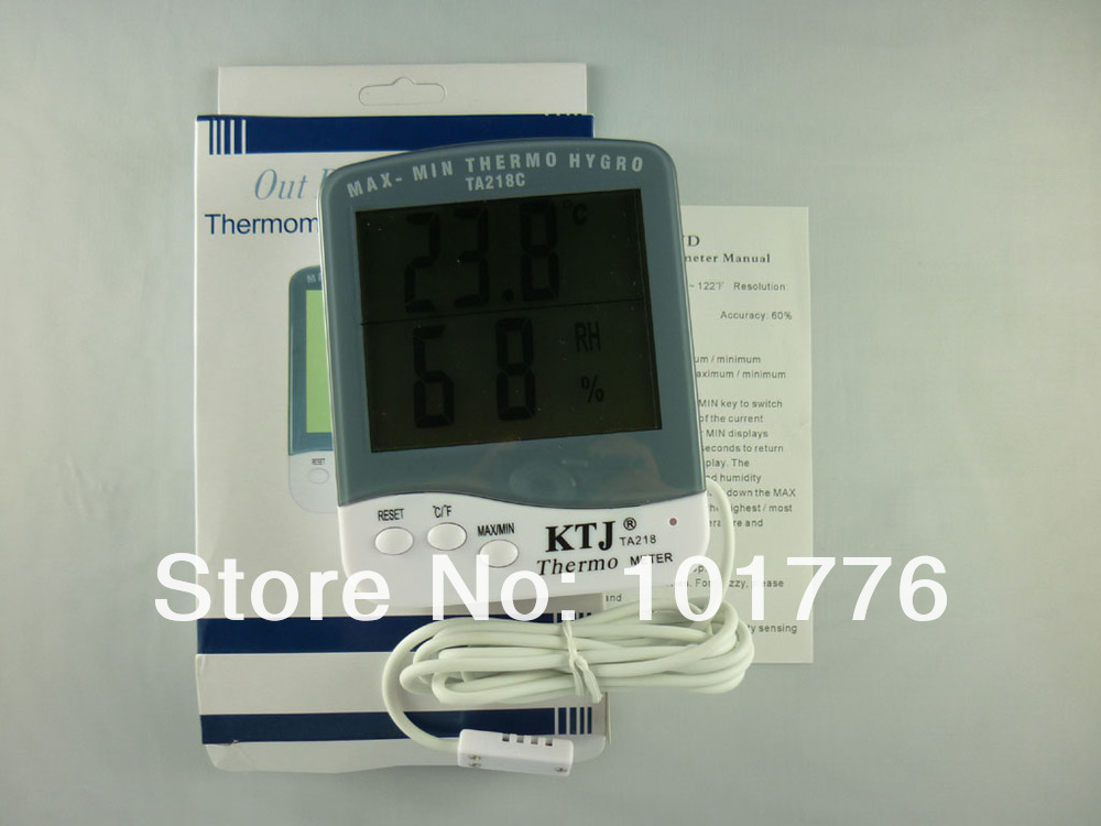 屋外デジタル温度湿度計ta218c0~+50c仕入れ・メーカー・工場