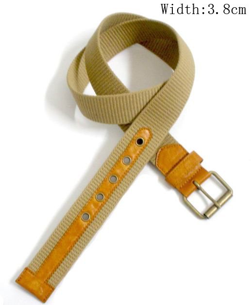 canvas belts for men. 2011 Hot Sale Earth Yellow Canvas Belts for Men