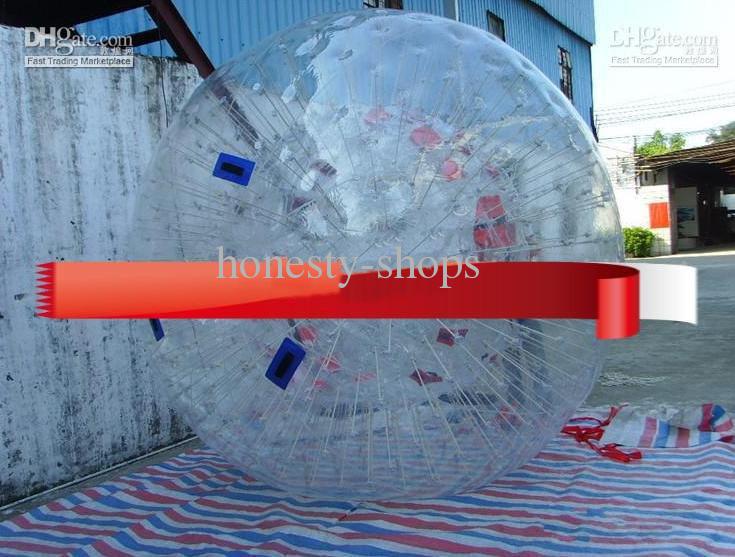 2012 Black NEW ZORB BALL 1.0TPU or 1.0mm PVC zorb ball GRASS BALL Dual harness with air blower tobe