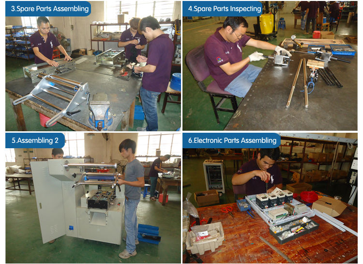 automatic new design pillow type candy bar packing machine