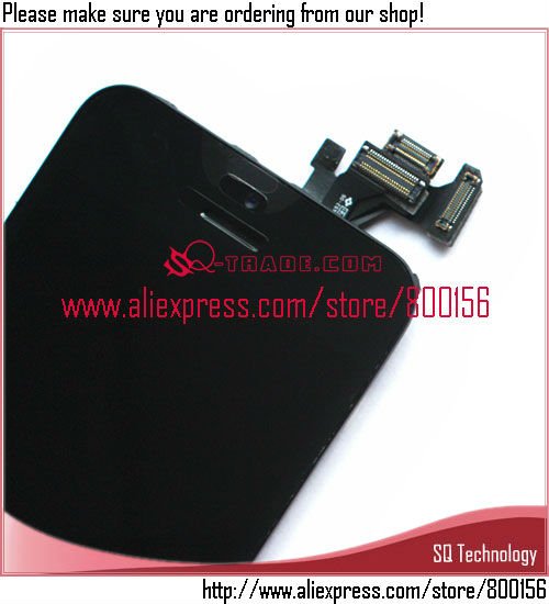 cheap for iphone 5 lcd display with touch screen digitizer Assembly ...