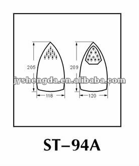 シルバースターes-94a金色の塗料ベース重力スチームアイロン問屋・仕入れ・卸・卸売り