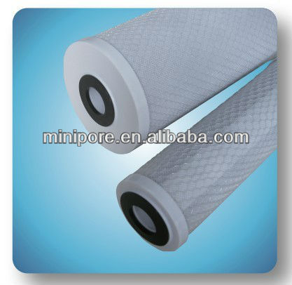 high quality Carbon block CTO water filter cartridge