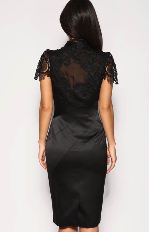 plus size dress women cocktail party dresses with lace+ silk knee length ,gray, black,1pc wholesale+free shipping plus size dress women cocktail party dresses with lace+ silk knee length ,gray, black,1pc wholesale+free shipping