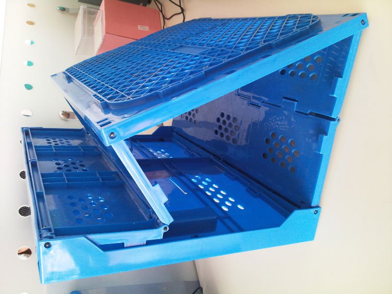 折りたたみプラスチック果物箱プラスティックボックス折りたたみ折り畳み式の木枠問屋・仕入れ・卸・卸売り