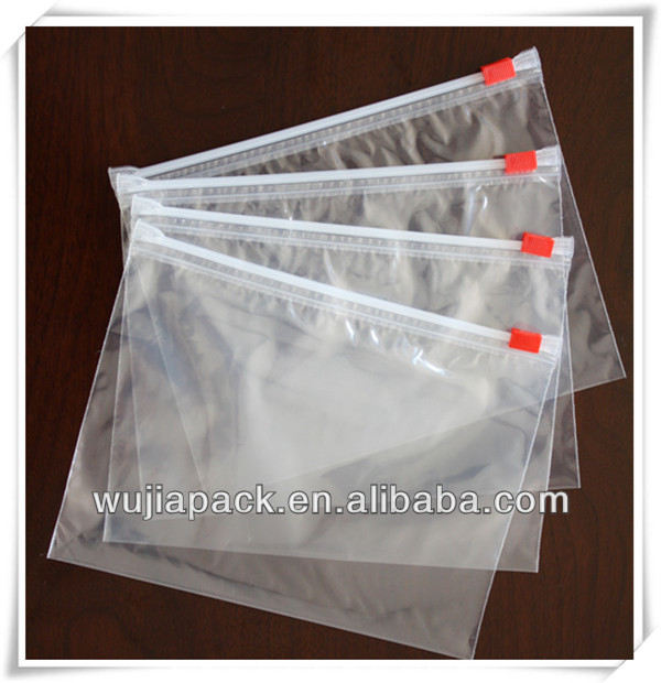 LDPE plastic bag with zipper