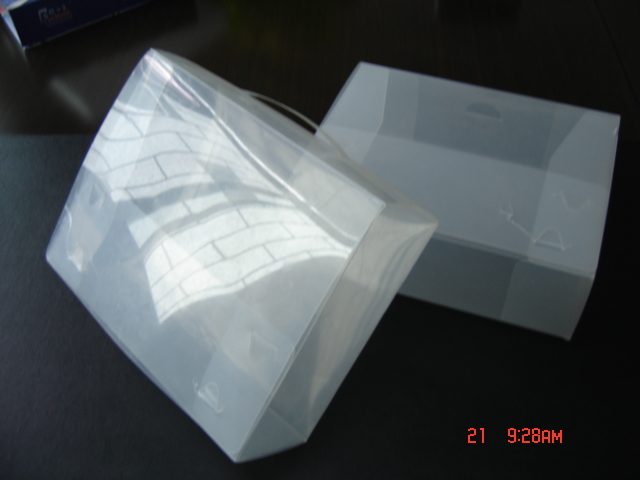 新しいplasticpp2013ソフトクリアボックス、 折り目/折り畳み式のプラスチックppボックス問屋・仕入れ・卸・卸売り