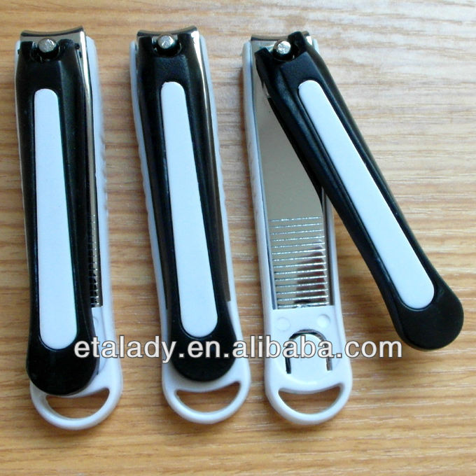 plastic nail clipper with catcher