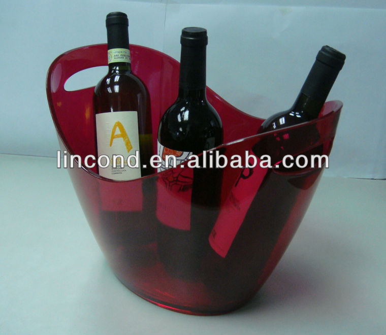 Champagne LED Bucket , injected Champagne Cooler LD-B138L