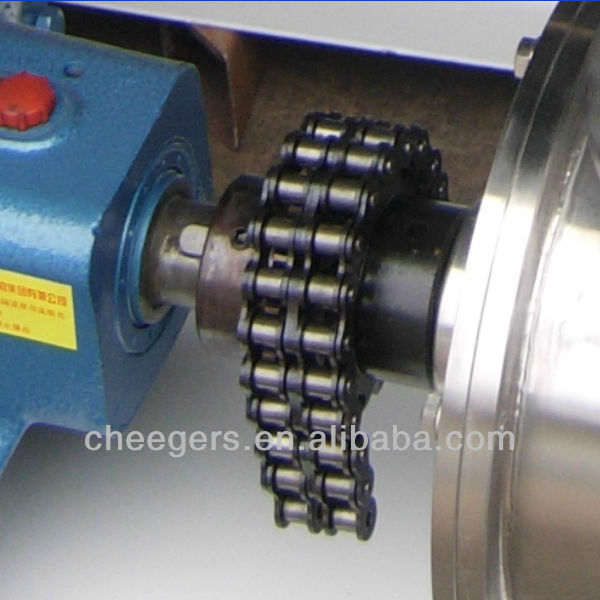Rotary airlock valve for rice mill