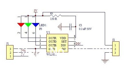 Ws2811s схема подключения