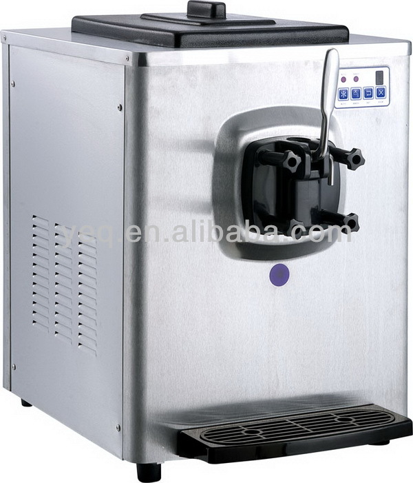 Table Soft ice cream making machine, YEQ-J1( CE approve)