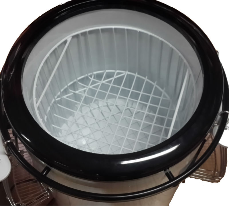 75l Commercial Round Barrel Electric Beverage Party Cooler,Outdoor