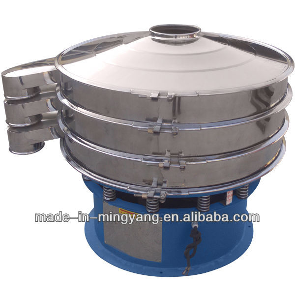 self-cleaning circular sieving machine for desiccated coconut made in MingYang