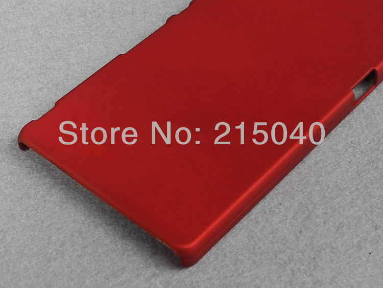 Hight Quality Rubber Matte Plastic Hard Back Case Cover for Sony Xperia Z Yuga C6603 L36h L36i C660X, SON-001 (5)