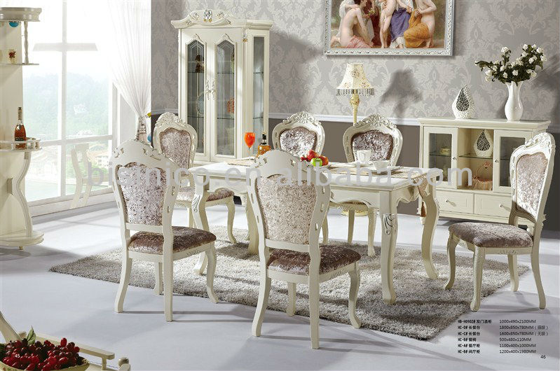 Los coreanos estilo de comedor muebles de madera, elegante comedor ...