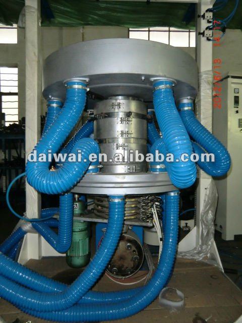 hdpe、ldpeのプラスチックによってのための3台の層によって吹かれるフィルム機械吹かれるフィルムの押出機機械仕入れ・メーカー・工場
