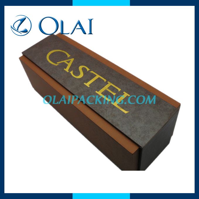 up-market luxury champagne wooden wine box