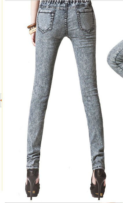 hot sell lady boot cut jeans WB009