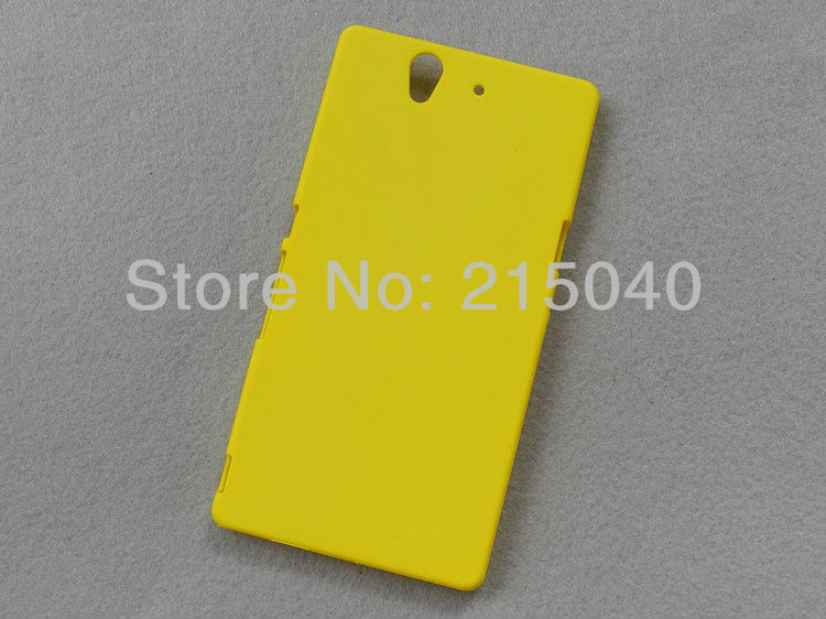 Hight Quality Rubber Matte Plastic Hard Back Case Cover for Sony Xperia Z Yuga C6603 L36h L36i C660X, SON-001 (2)