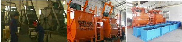 Foam concrete block machine