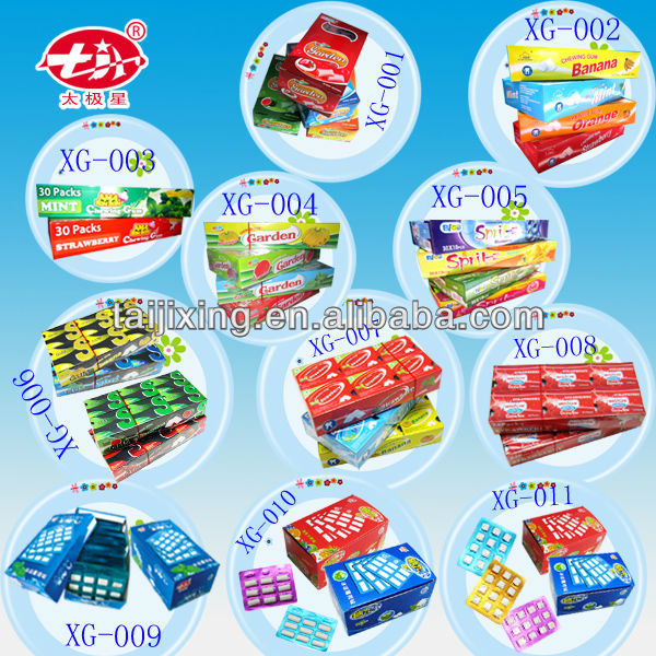 Mint flavor chewing gum xylitol mints XG-004
