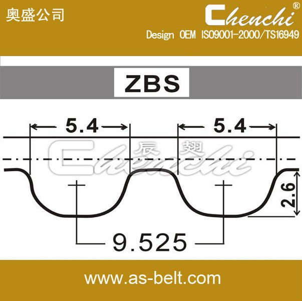 自動車部品/ゴム製タイミングベルト/cr純正自動車タイミングベルト( 122zbs19) のための三菱、 ヒュンダイ、 アウディ、 トヨタ、 ホンダ、 ベンツ、 bmw、 lada問屋・仕入れ・卸・卸売り