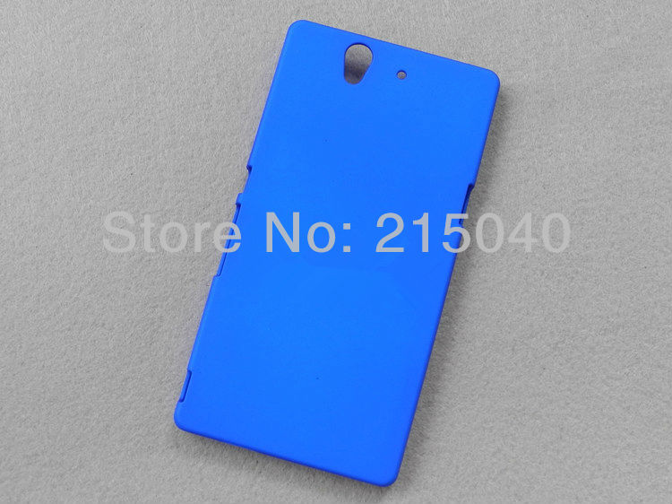 Hight Quality Rubber Matte Plastic Hard Back Case Cover for Sony Xperia Z Yuga C6603 L36h L36i C660X, SON-001 (3)
