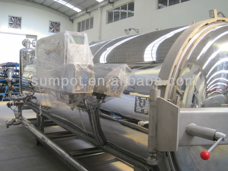 F value sterilizer for sterilization/ready to eat food retort sterilization/ chill sauce autoclave retort/