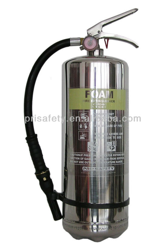 Ceタイプ6l泡研磨ステンレス消火器ssf-06特殊ホース問屋・仕入れ・卸・卸売り
