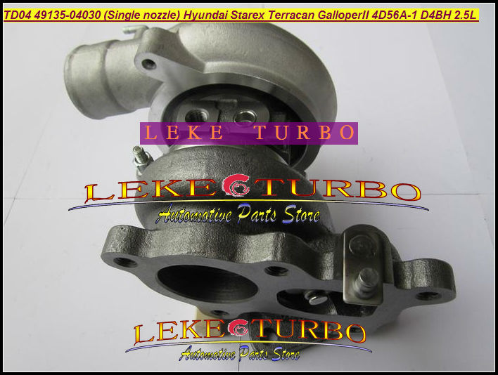 TD04 TF035 49135-04030 28200-4A210 turbo turbocharger For Hyundai Starex Libero Terracan Galloper II 2.5L 4D56A-1 D4BH (4)