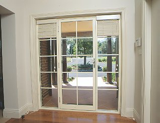 Energy aluminum double french door with grill design, View Energy ...