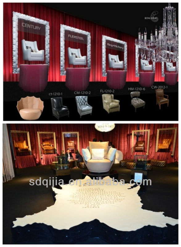 イタリアンデザインのリビングルームの家具の超高級winsdor革のソファセット問屋・仕入れ・卸・卸売り