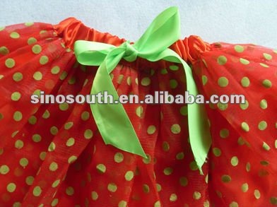 女の子のための弓が付いている卸し売りポルカドットのバレエのチュチュ問屋・仕入れ・卸・卸売り