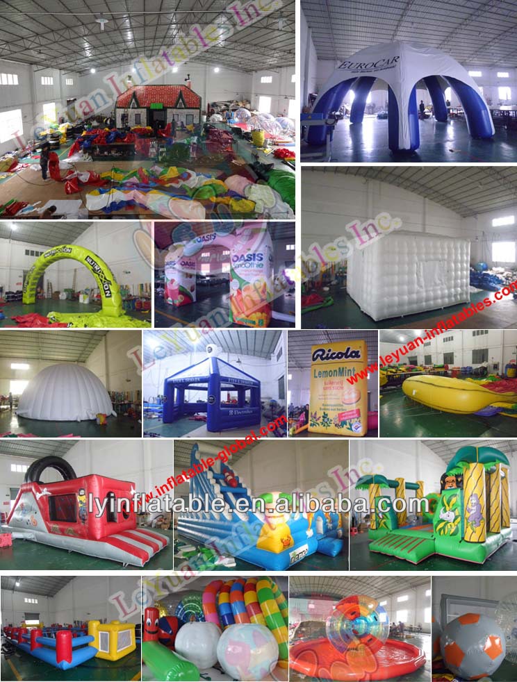 新しい小さなサイズのプール付きインフレータブルウォータースライド/smallインフレータブルウォーターパーク問屋・仕入れ・卸・卸売り