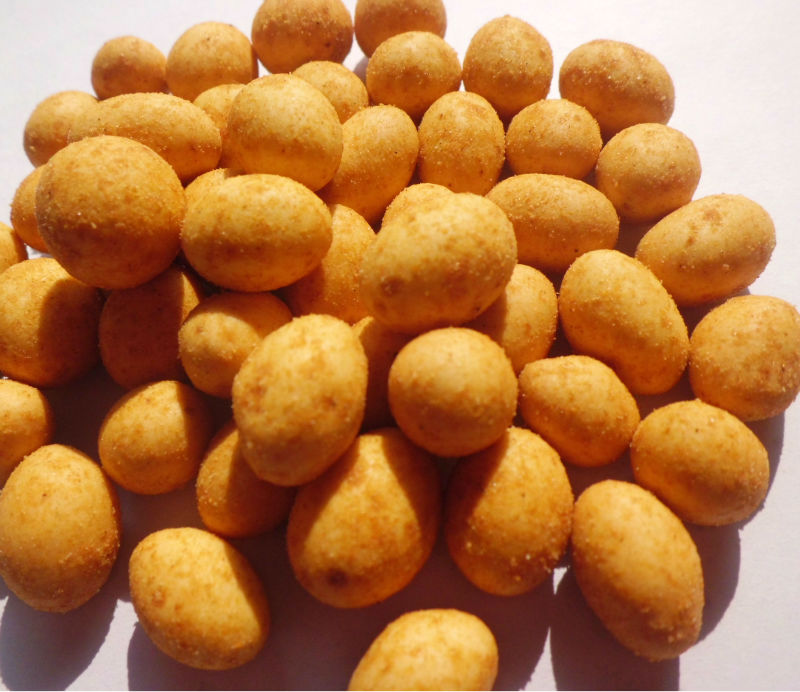 Chilli flavor peanuts crackers