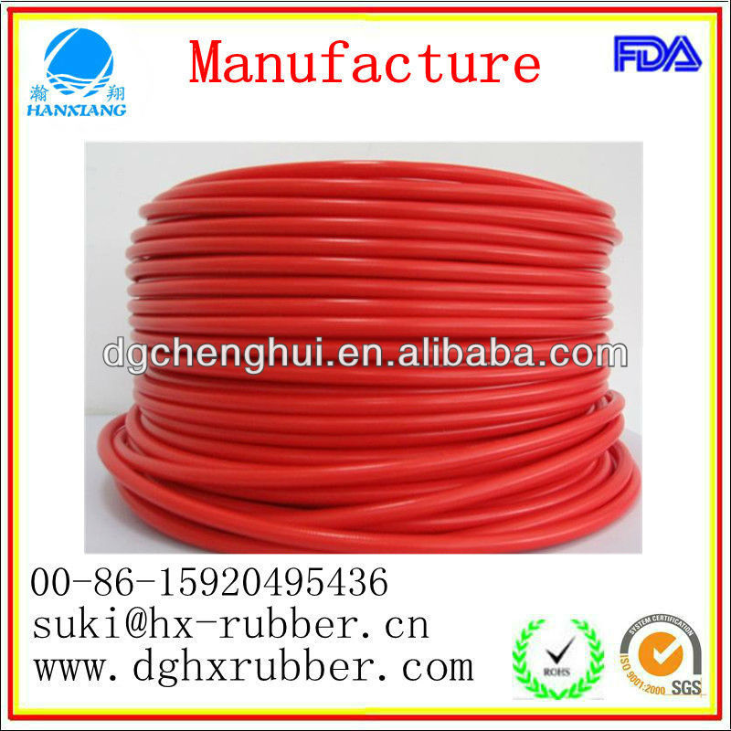Utility Nontoxic Silicone Red Rubber Tube With High Quality And Competitive Price