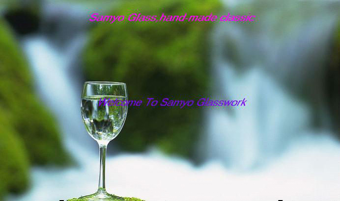 Handmade decorated fancy flower champagne glass