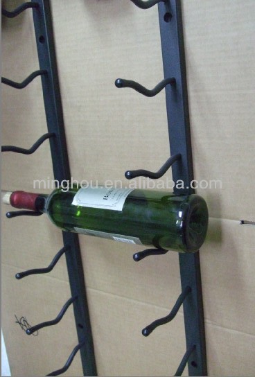 シンセン22014年ボトル深い壁- に取り付けられたワインラック付き18本、 金属のワインボトルホルダー問屋・仕入れ・卸・卸売り