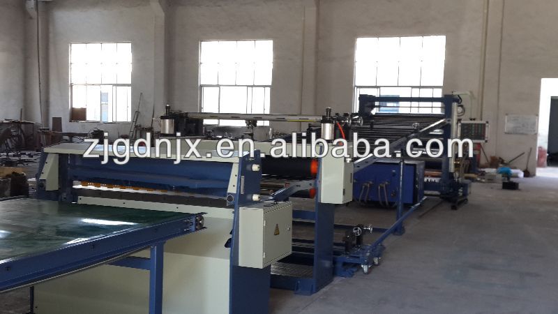 120mm Diameter Screw LDPE Plastic Sheet Machinery