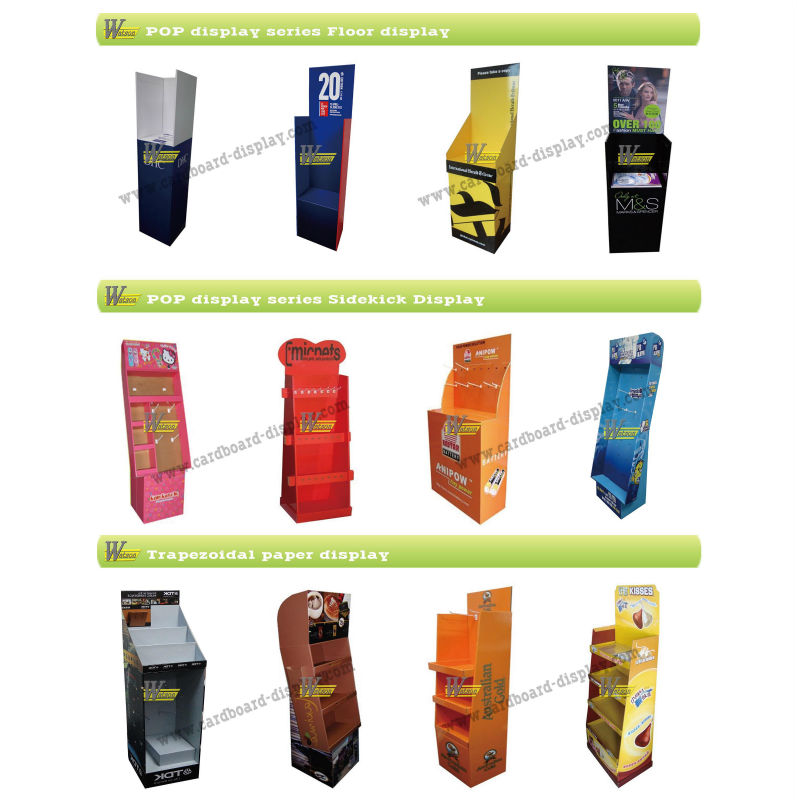 Cardboard Paper Display Rack for Mini Egg Cakes or Chocolates