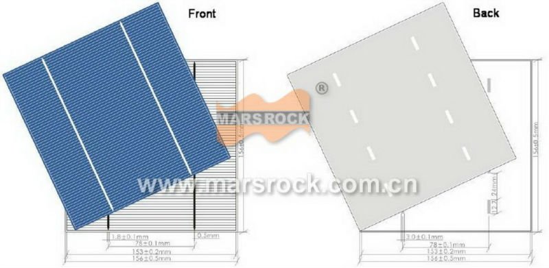 DIYの太陽電池パネルのための記録ワイヤーが付いている4W多結晶性太陽電池問屋・仕入れ・卸・卸売り