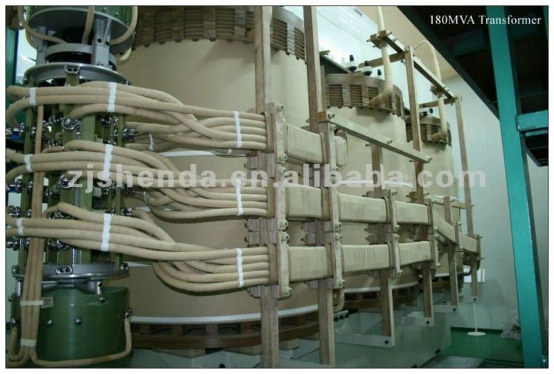 160のmva kvの3段階オイルは円環形状の銅の巻上げのタイプ電気変圧器を浸した問屋・仕入れ・卸・卸売り