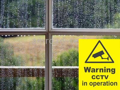 Home Security Sign and Decals