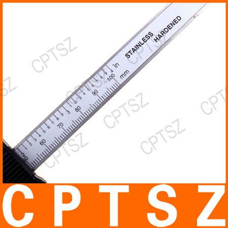 100mmのステンレス鋼のデジタルカリパス(in/mm LCD)問屋・仕入れ・卸・卸売り