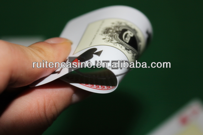 テキサスホールデムruiten10000プラスチック製のトランプカジノのポーカーカード問屋・仕入れ・卸・卸売り