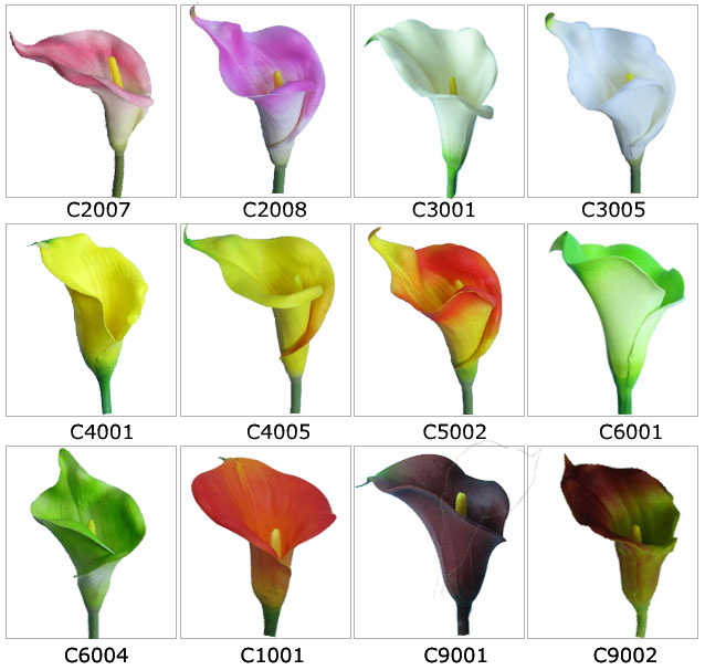 62CM Artificial Calla Lilies