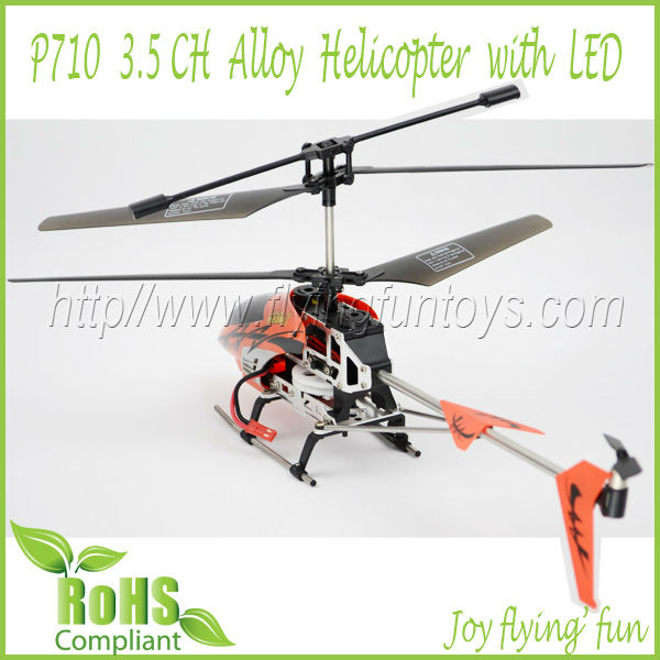 柔軟なp710ヤードのおもちゃ子供のためのrcのヘリコプター