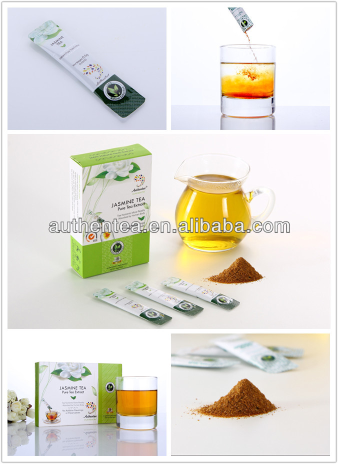 Fresh Instant Premix Extract Organic Jasmine Green Tea Powder