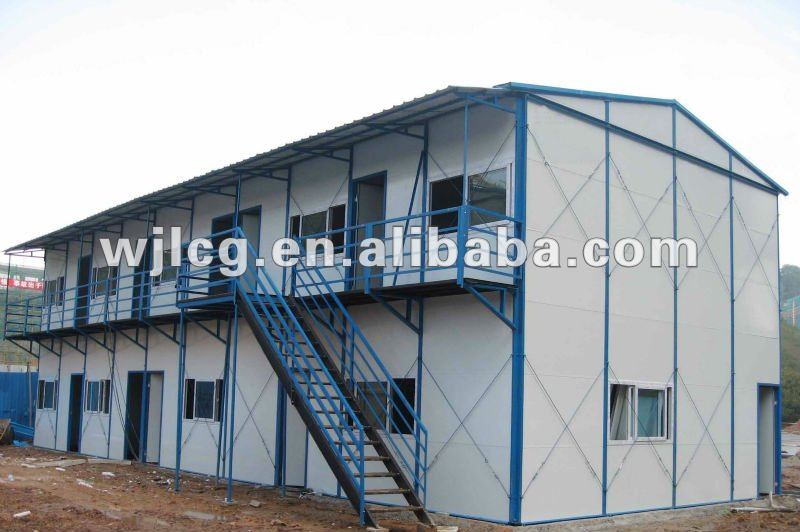 Two Story Assemble Prefabricated Houses With Suitable Price - Buy ...